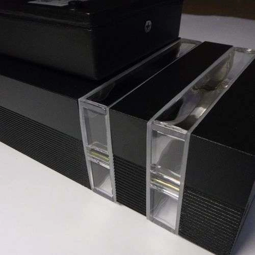 Kinkiet LAMPA elewacyjna RIO 4423 Nowodvorski zewnętrzna OPRAWA ścienna do ogrodu IP54 outdoor grafitowa