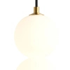 Wisząca lampa do sypialni Pontti LWKM2 LED 6W 3000K kule złoty