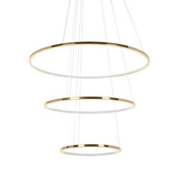 Ledowa lampa wisząca Ring Slim MSE1501100161 Moosee 50W 3000K z pilotem złota