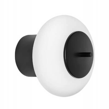 Naścienna lampa do jadalni Torni TOB12000 szklana biała czarna