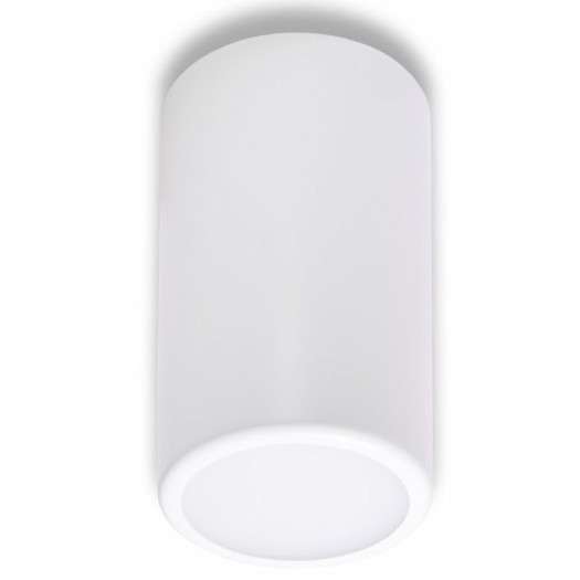 Sufitowa LAMPA tuba 137623691453 TEAM okrągły downlight natynkowy LED 12W 3000K spot biały