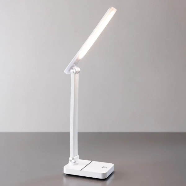 Nowoczesna lampa BIURKOWA 1949-WH LED 8W CCT regulowana biała