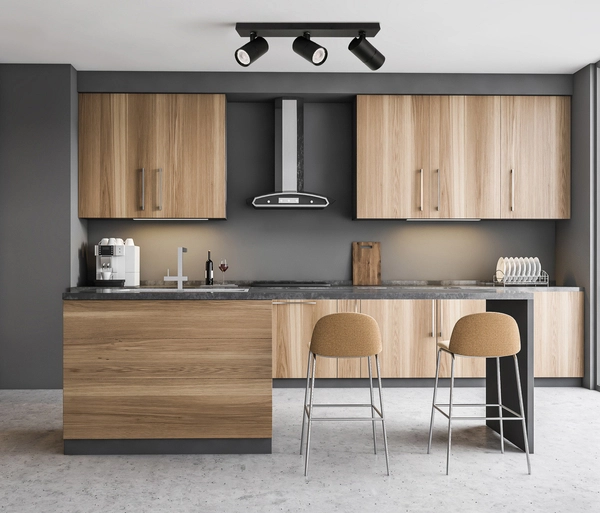 Plafon LAMPA sufitowa LACONI SPL-2813-3B-BL Italux metalowa OPRAWA regulowane reflektorki na listwie czarne