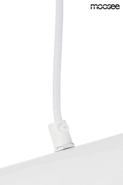 Lampa wisząca Conteo MSE010100351 do salonu biała złota