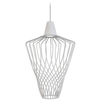LAMPA wisząca WAVE L 8857 Nowodvorski metalowa OPRAWA industrialny zwis klatka z drutu złota