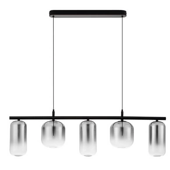 Wisząca lampa szklane tuby ANUCO LE44612 LED 19W 3000K szary