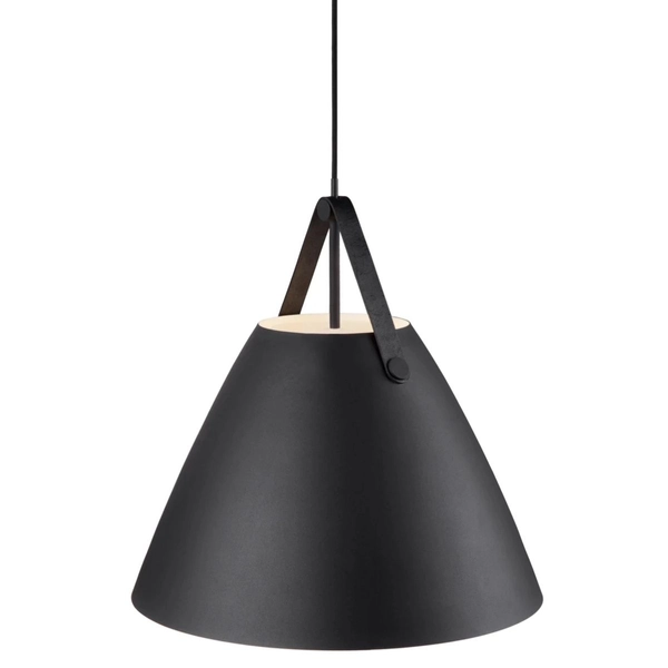 Lampa wisząca jadalniana Strap 84353003 Nordlux metalowa czarna