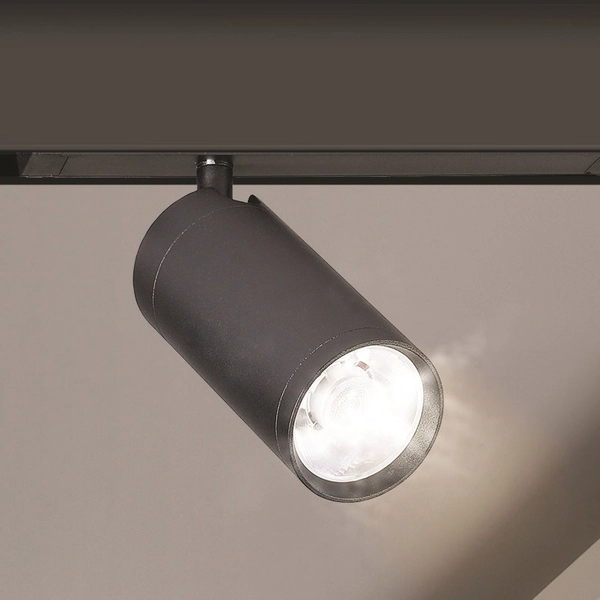 Ledowa lampa sufitowa Makita AZ5184 10W do systemu szynowego 1-faz czarna