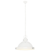 Wisząca LAMPA industrialna NAUTILIUS L 10266101 Kaspa metalowa OPRAWA na łańcuchu ZWIS okrągły biały