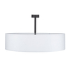 Sufitowa lampa do sypialni Rondo 4242 TK Lighting z tkaniny biała