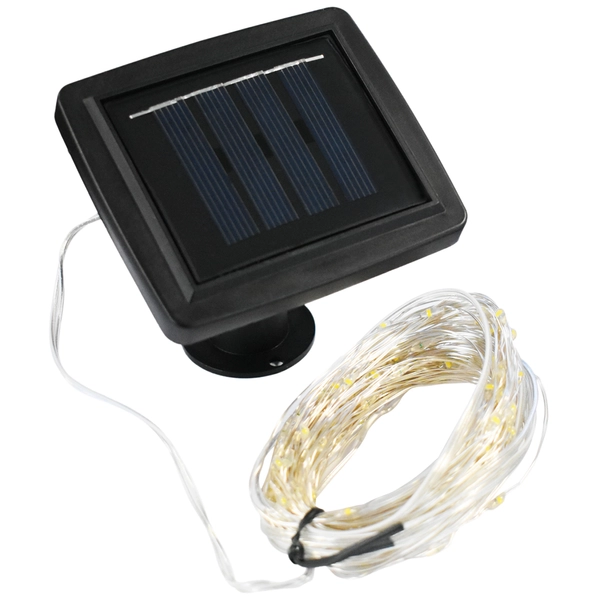 Girlanda solarna Micro EKO0624 LED 0,06W 3000K IP44 15m czarna