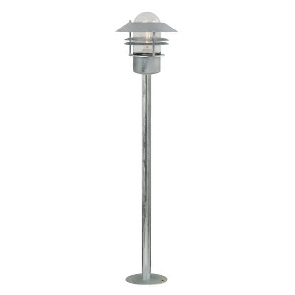 Ogrodowa lampa stojąca Blokhus 25078031 IP54 retro srebrny