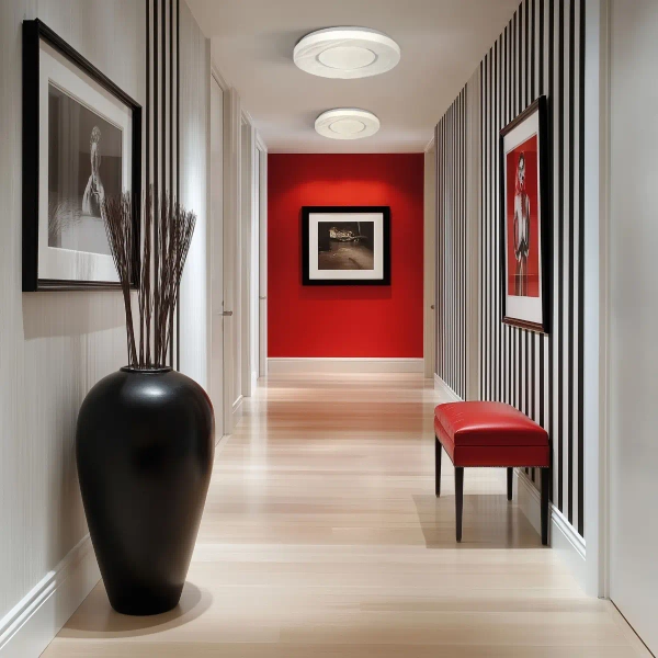 Plafon do salonu Tenaro LP-7312/1C-33 WH LED 16W 4000K gwiezdny pył biały