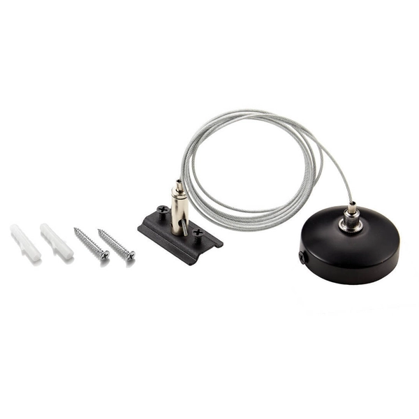 Zestaw do zawieszenia szynoprzewodów Magnetic AZ5155 1-fazowy czarny