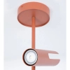 Salonowa lampa sufitowa Leda 3 41152 metalowe tubki ceglane