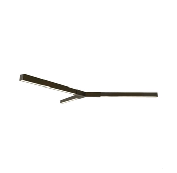 Nowoczesna lampa sufitowa Trikal 5222 LED 42W 3000K do jadalni patyna