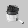 Sufitowa wpuszczana lampka Wise DL057-10W3K-W LED 10W 3000K biała