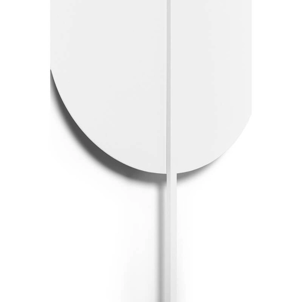 Metalowy kinkiet ścienny Rokke RKK21000 do salonu biały