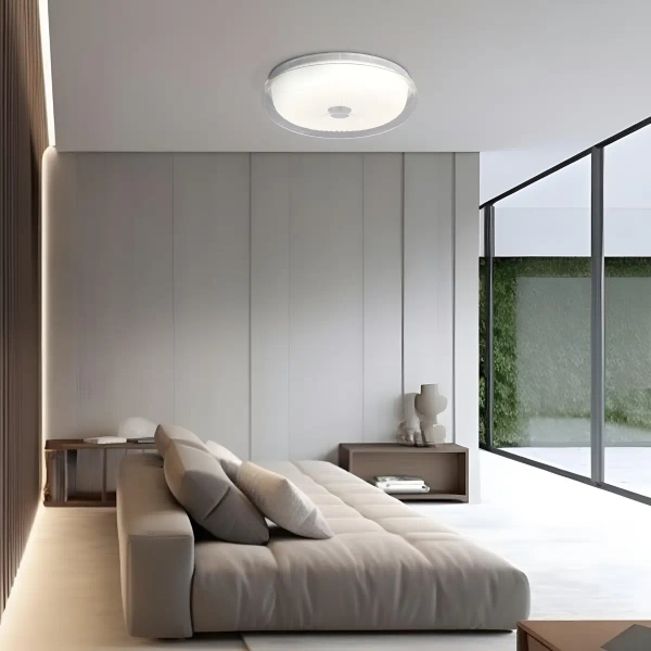 Ledowy plafon sufitowy Luniq LP-0103/1C-40 WH LED 25W 3000-6000K biały