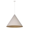 Lampa wisząca nad stół VESUVIO 41069 do kuchni beżowa złota