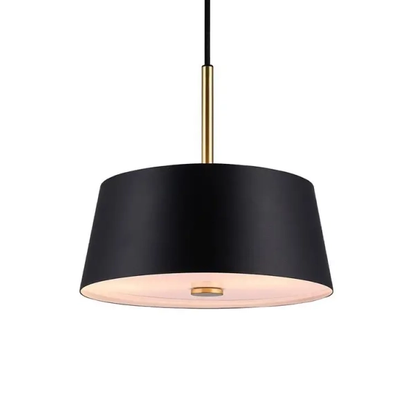 Okrągła lampa wisząca Clasi 2312603003 do salonu czarny