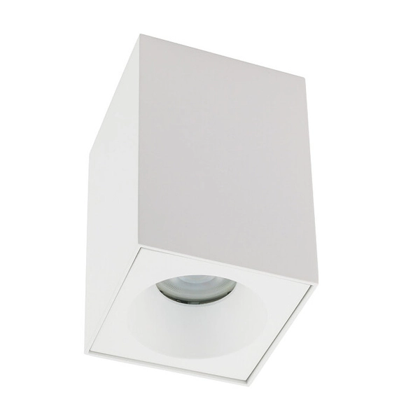 Prostokątna lampa sufitowa BRAVO 8364 biały downlight biurowy