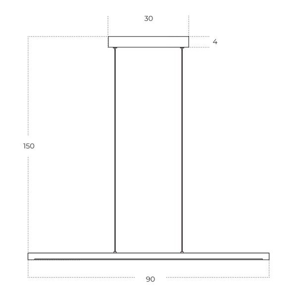 Kuchenna lampa wisząca ALAMO AZ5764 Azzardo LED 16W 3000K czarny