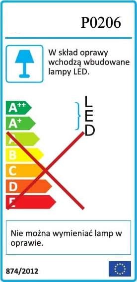 LAMPA wisząca ORGANIC P0206D Maxlight metalowa OPRAWA zwis LED 10W 3000K sople tuby chrom