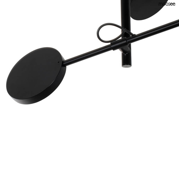 Nowoczesna lampa sufitowa LED Bobbie MSE1501100150 Moosee 28W 3000K czarna
