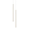 Wisząca lampa podłużna PASTELO SL.1513 podwójne tuby beżowe OUTLET