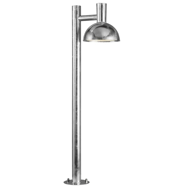 Stojąca lampa zewnętrzna Arki 2118108031 IP54 przed dom cyna