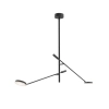 Industrialna sufitowa lampa Fad MOD070CL-L15B3K1 LED 26W 3000K czarna