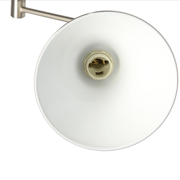 Lampa ścienna retro COPENHAGEN 21-41753 na wysięgniku metalowy satyna