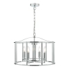 Łańcuchowa wisząca lampa Mya MYK0450 do kuchni świecznikowa chrom