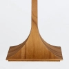 Sypialniana lampka stołowa Nostalgia QN-NOSTALGIA-TL-M-TEAK brązowy