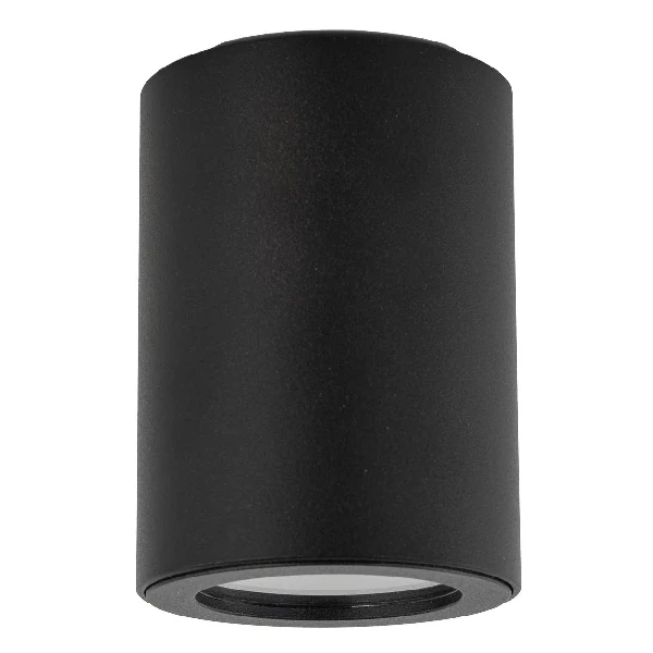 Łazienkowa lampa sufitowa Ligno 10933 tubka okrągła IP44 czarny