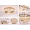 Plafon kryształowy APOLLO ST-8876W-50 złoty LED 12W glamour