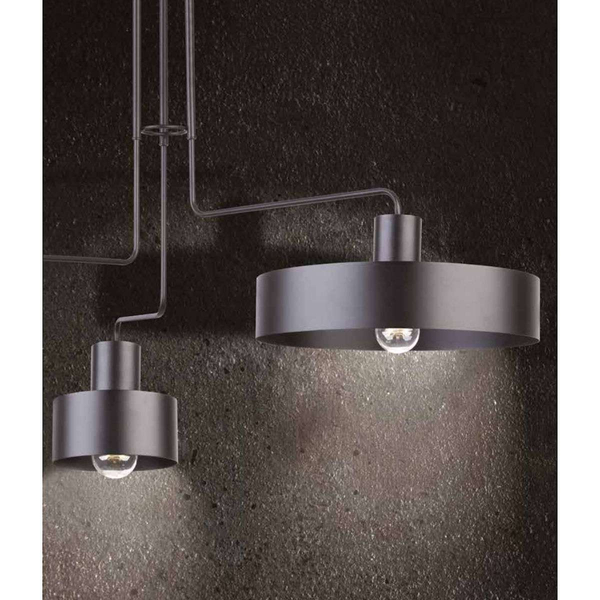 Plafon LAMPA sufitowa VASCO 31553 Sigma natynkowa OPRAWA metalowa na wysięgnikach czarna