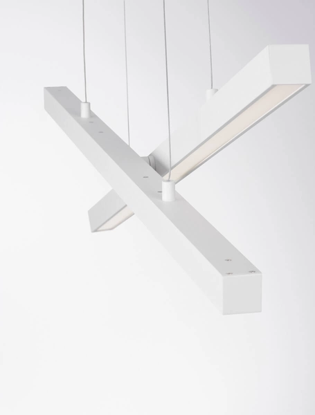 Pokojowa lampa wisząca PUEBLA LE42800 listwy LED 40W białe