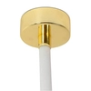 Wisząca lampa wężyk Lasso MSE1501100496 LED 70W 3000-4000K złota biała