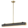 Lampa liniowa wisząca Valise QN-VALISE-LP80-VBS-TL LED 30W 2620K mosiądz