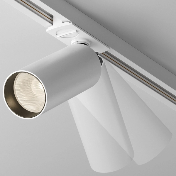 Lampa do szynoprzewodu 1-fazowa Focus TR021-1-12W3K-W-W LED 12W 3000K biała