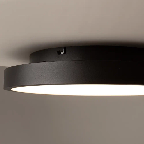 Sufitowa lampa do salonu Orign MOD311CL-L40B3K LED 40W 3000K okrągła czarna