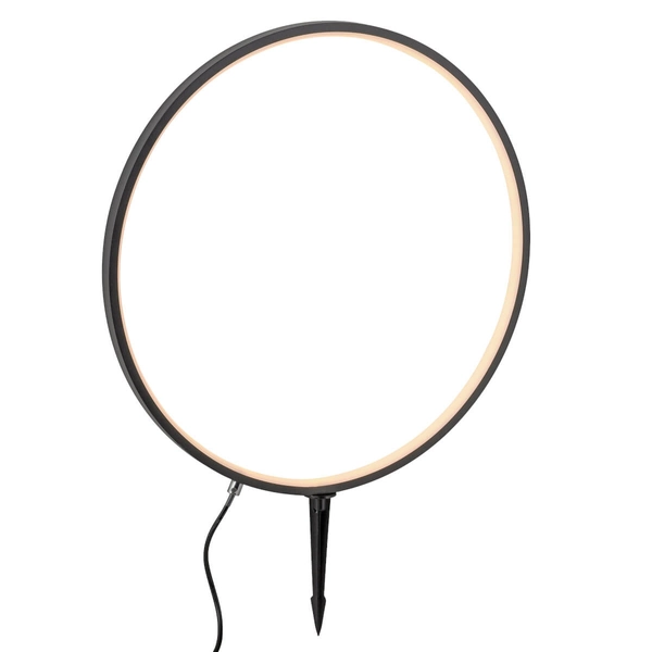 Okrągły naświetlacz ogrodowy ZIRKULU 19511-18 LED 3,1W 3000K IP65 czarny