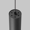 Wisząca lampa Focus Led P072PL-L12B4K-1 LED 12W 4000K tubka czarna