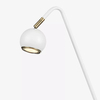 Lampka biurkowa COCO 107341 Markslojd regulowana z kulistym kloszem biała