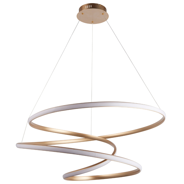 Żyrandol designerski L&-197639 Light& LED 88W 3000K ring złoty