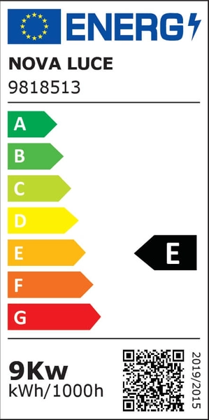 Pokojowy kinkiet ledowy Obera z kryształkami LED 6,5W 3000K złoty