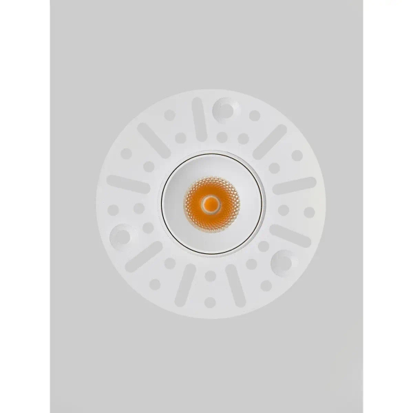 Wpuszczane oczko LED PRIEGO białe LE62548 10W 3000K podtynkowe