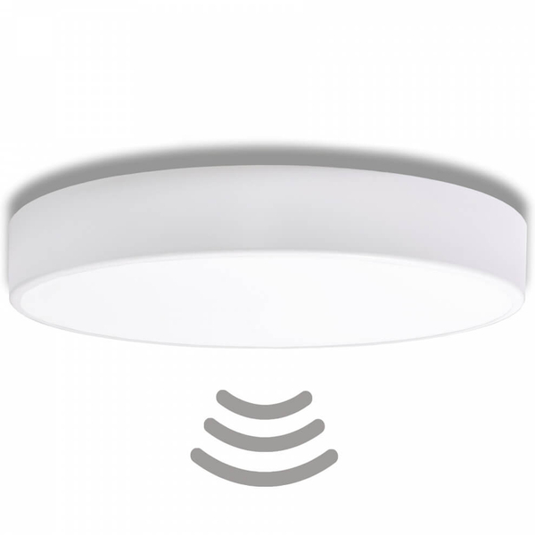 Nowoczesna lampa biurowa 137623621979 z czujnikiem biała